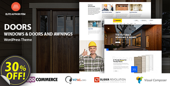 Windows & Doors - High Quality WordPress Theme Logo